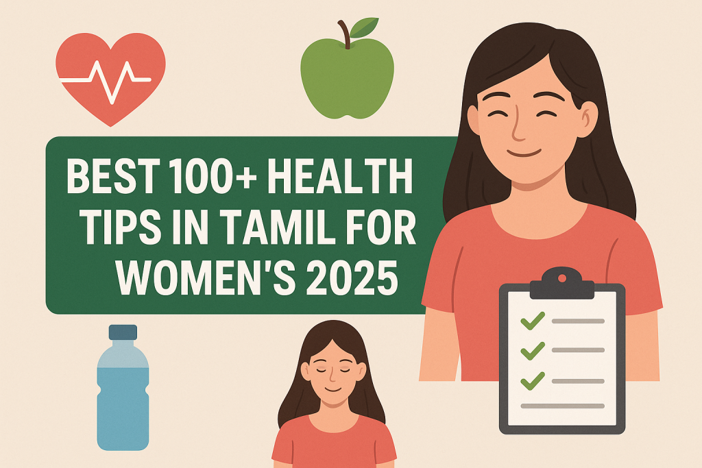 health tips in tamil for women’s