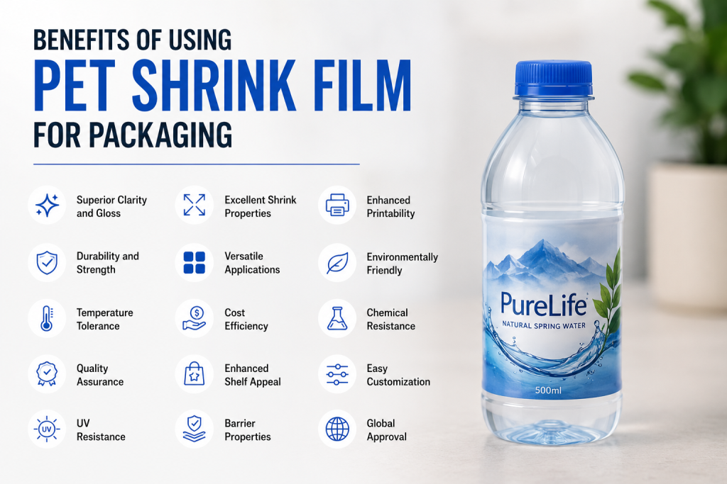 Benefits of Using PET Shrink Film for Packaging