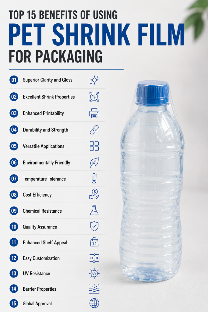 Top 15 Benefits of Using PET Shrink Film for Packaging