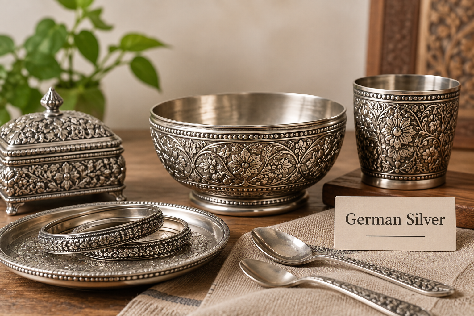 What is a German silver?